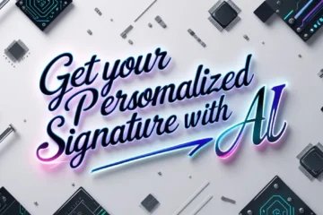 Create Your Personalized Signature with AI in Seconds