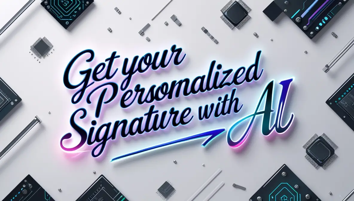 Create Your Personalized Signature with AI in Seconds